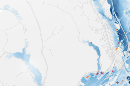 Delivering flood impact data during the 2022 hurricane season
